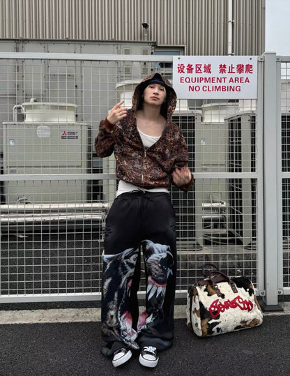 99CLUB Wash Sweat Pants