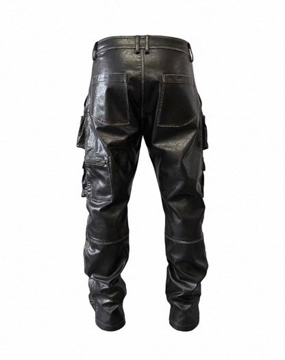 EVI GAZER Black poket pants