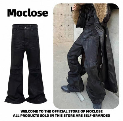 【期間限定販売】MOCLOSE Simple Denim Flare Pants