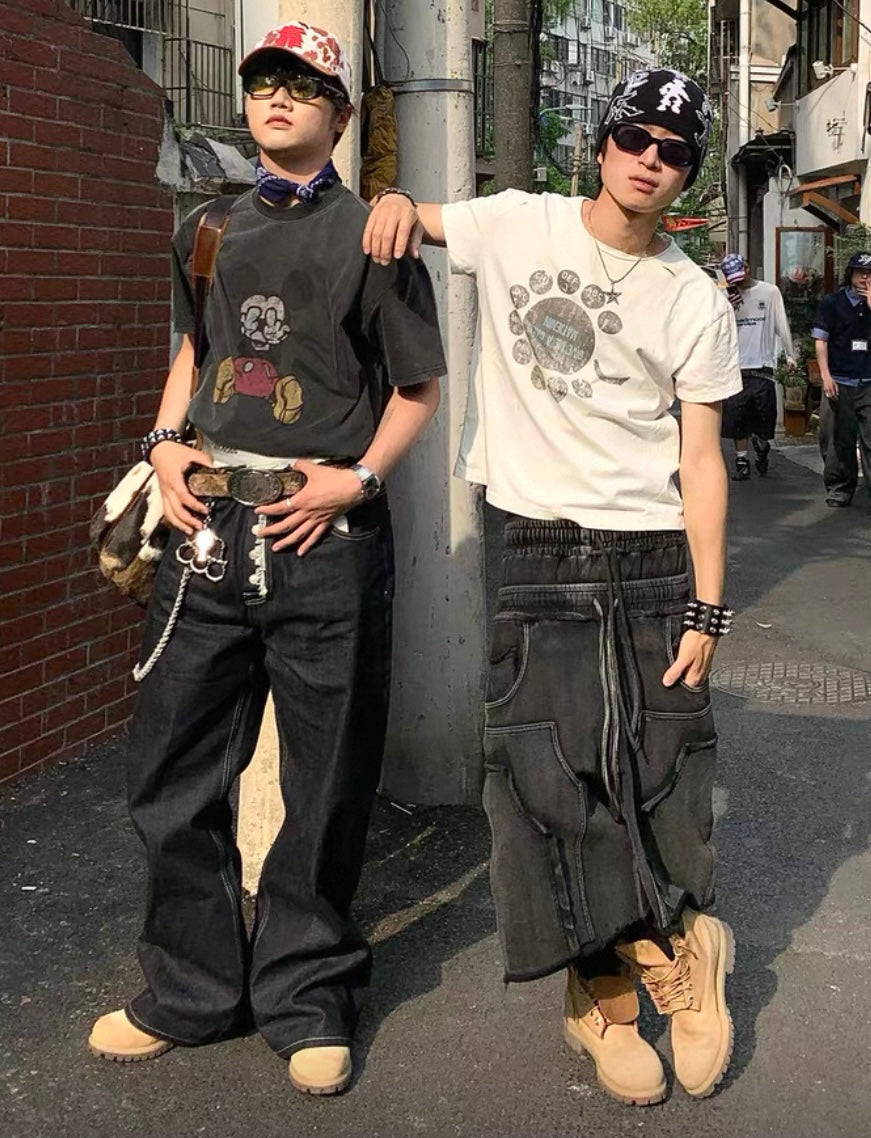 DND4DES Double waste Half pants