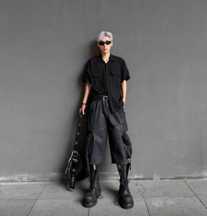 EODUP Long Half Pants