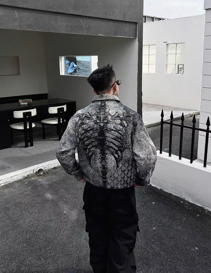 EODUP Skeleton Short Jacket