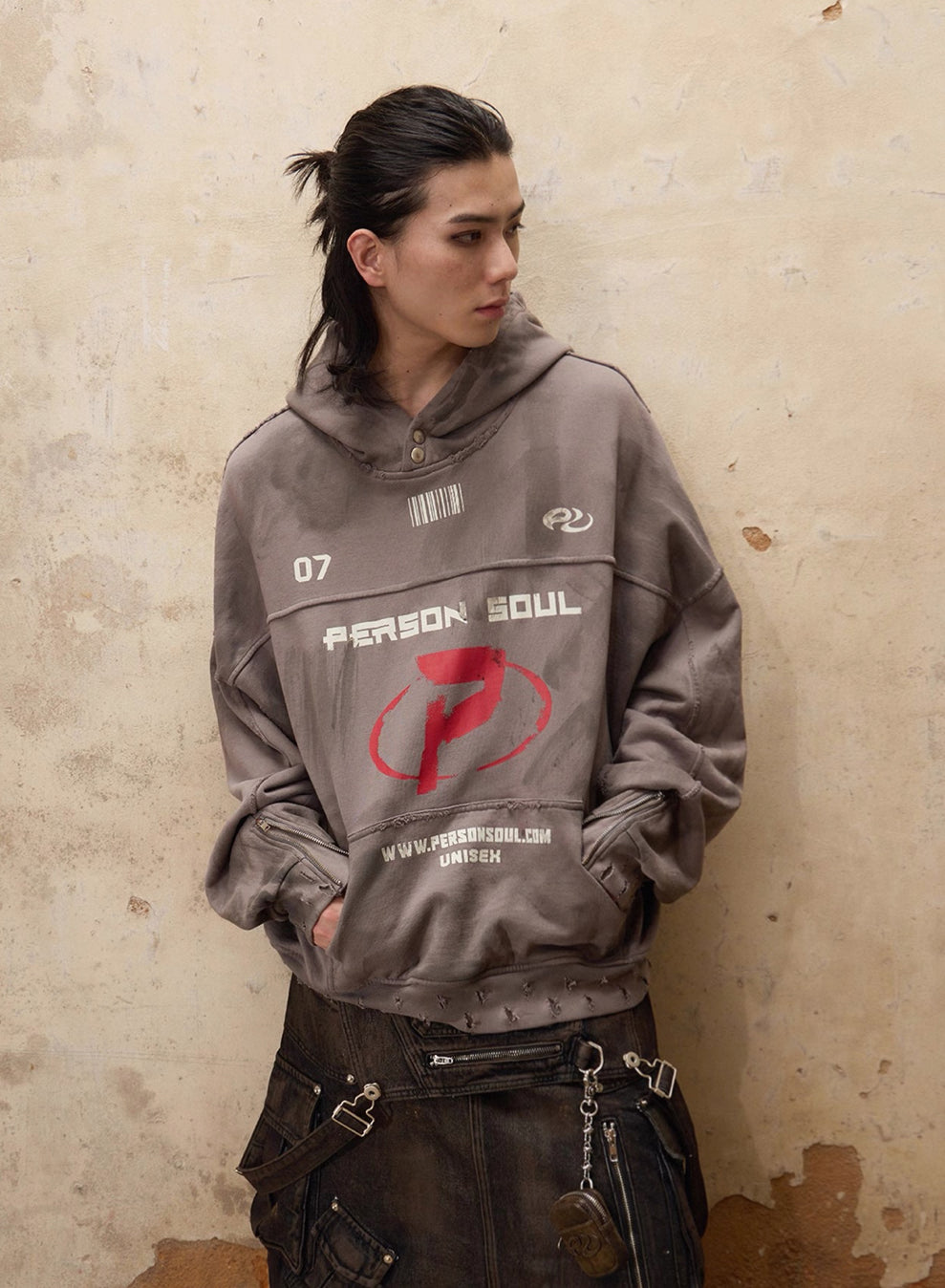 PERSONSOUL Dirty Hoodie