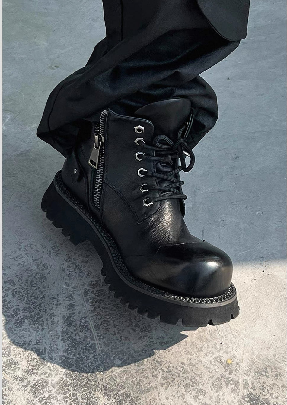 HANQIAORJI Platform Boots