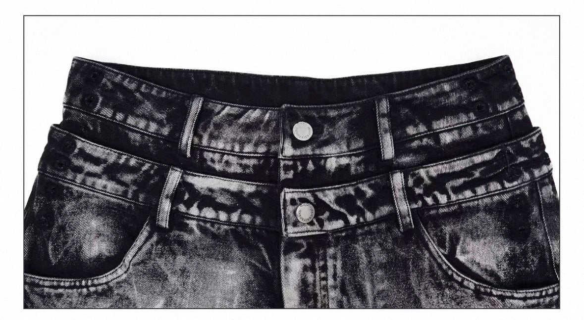 STARTEXCEEDEND Destroy Half Pants