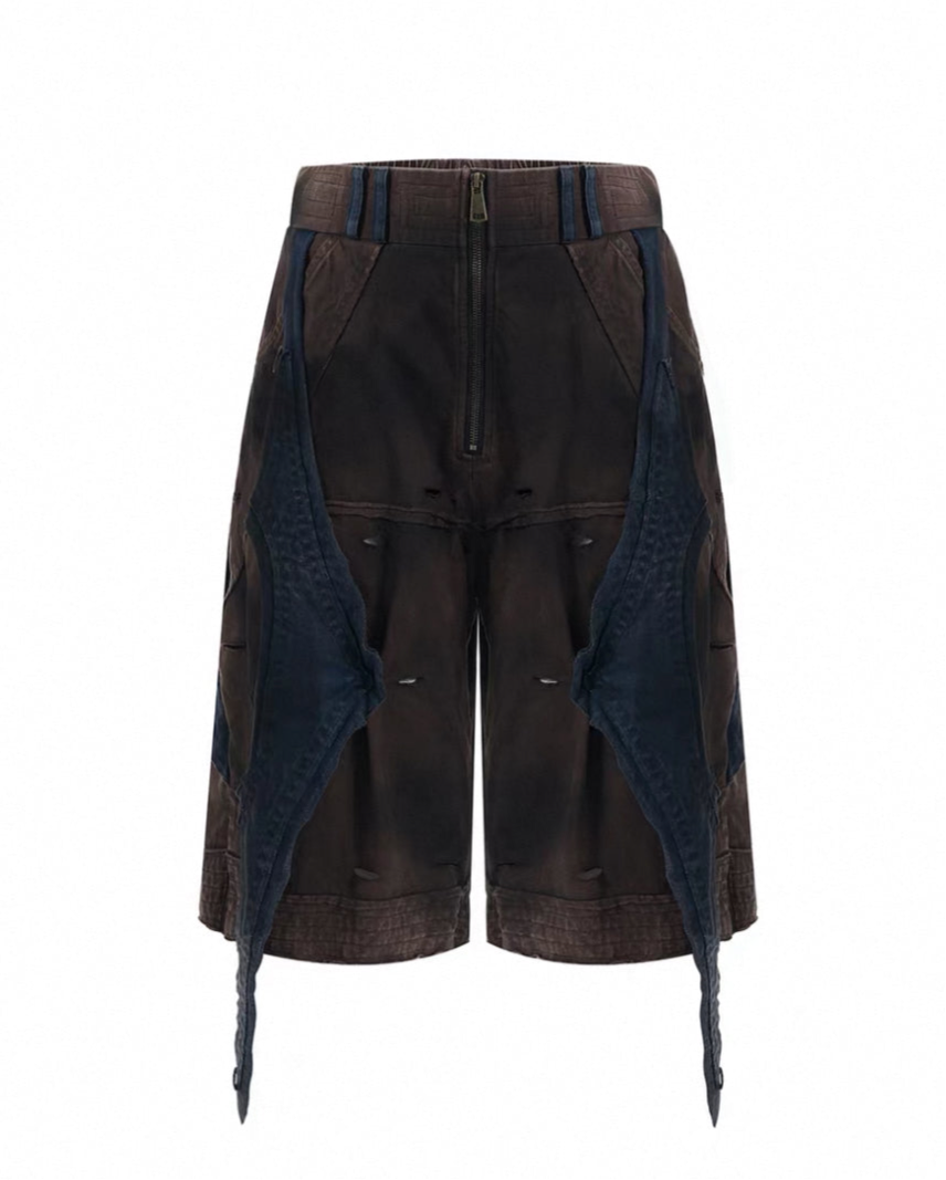 STARTEXCEEDEND Grunge Half pants