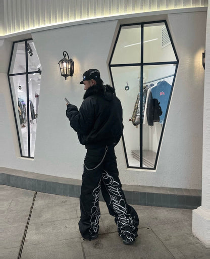 GMK×PVN Back Lettering Pants