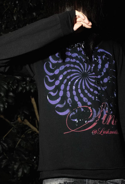 LURK WORLDWIDE Cross Long Sleeve Shirt