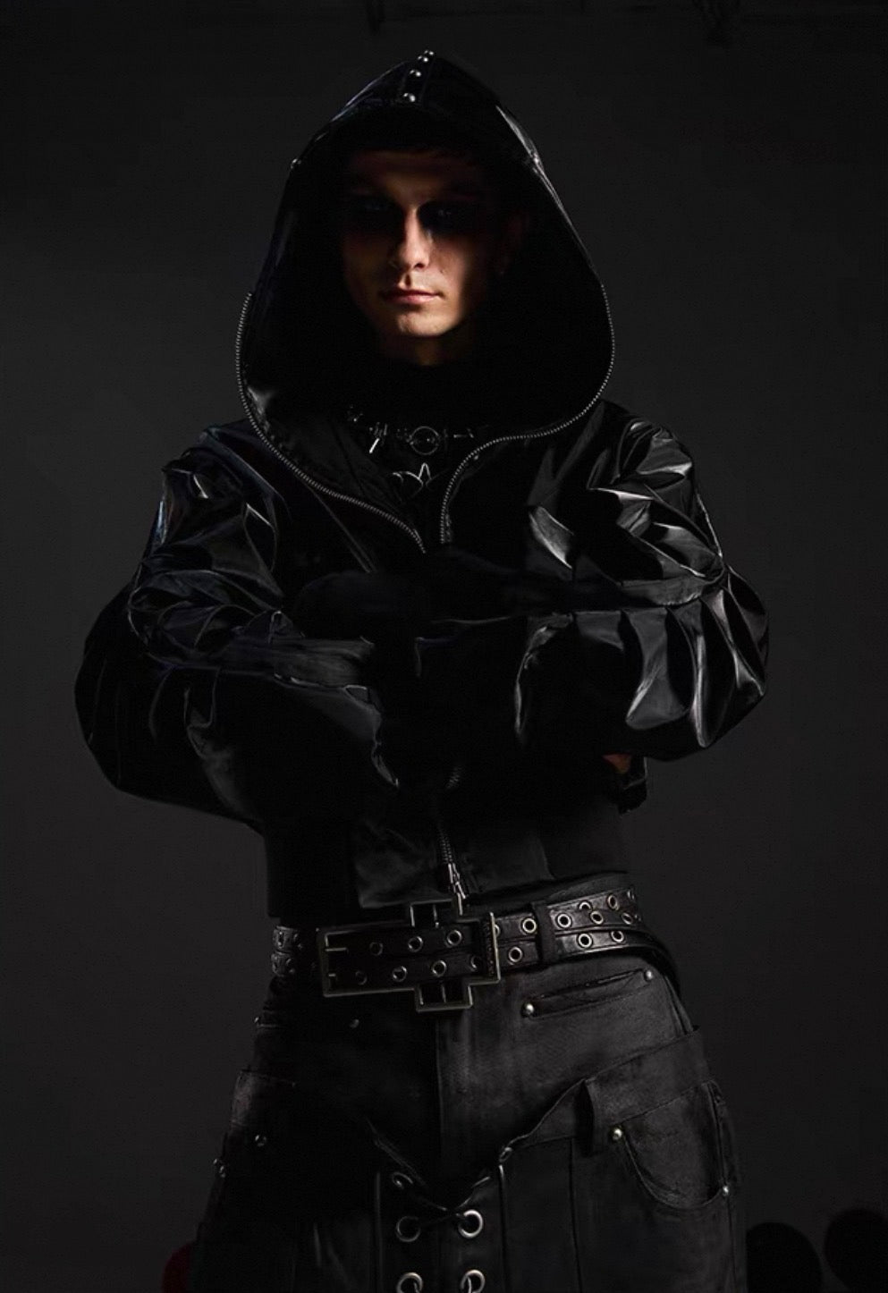 DARKRTPTS Short Length Hoodie Jacket – SELFISH