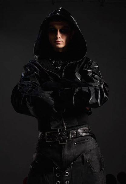 DARKRTPTS Short Length Hoodie Jacket