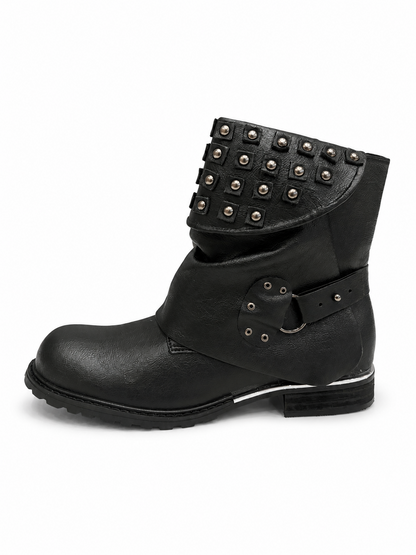 Studded Short Boots