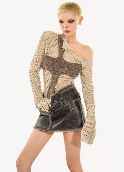 NICOMOLLY  Cross Far Long Sleeve