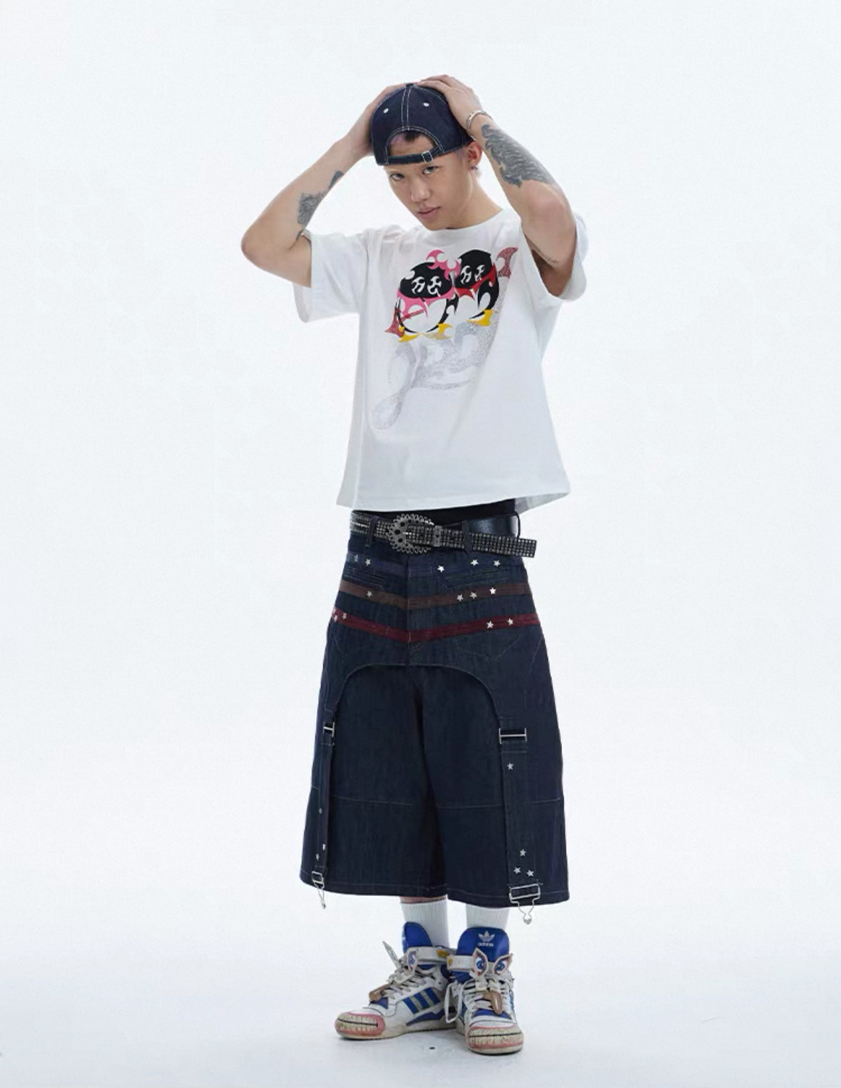 DND4DES Denim Half pants
