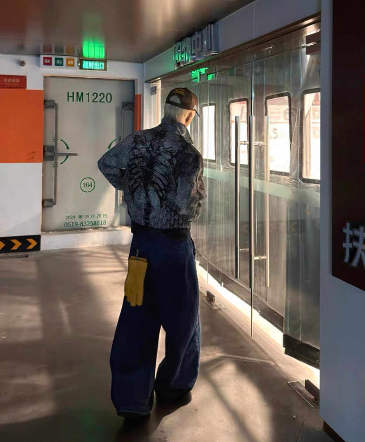 EODUP Skeleton Short Jacket