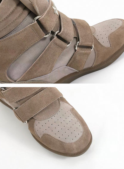 Studded Platform Sneakers