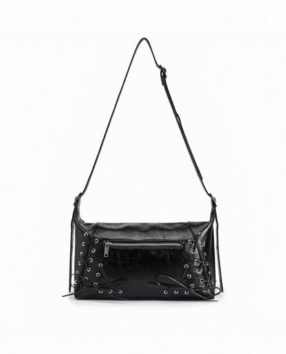 REBELWAVE PU Lether Cross Bag