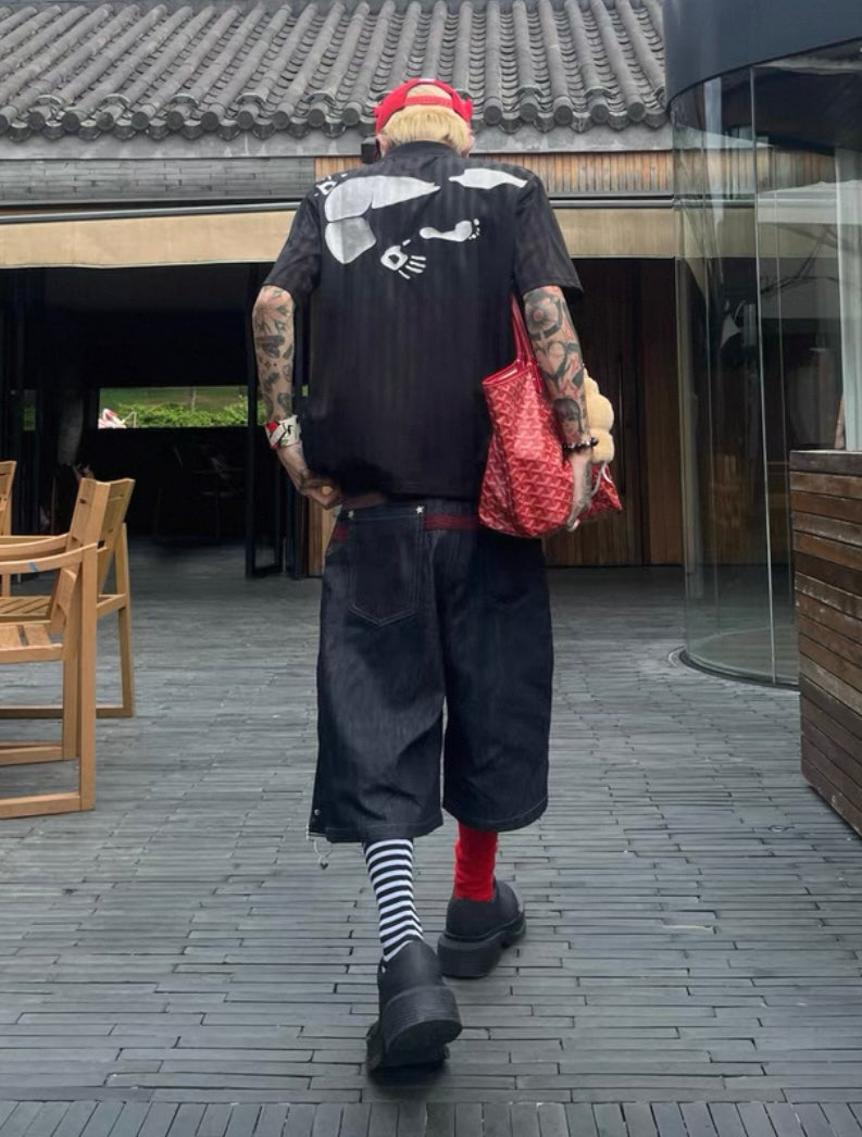 DND4DES Denim Half pants