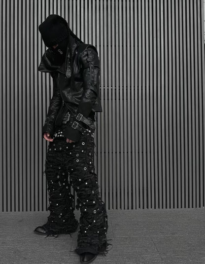 Black Knight Leather Jacket