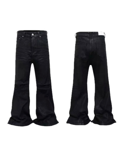 【期間限定販売】MOCLOSE Simple Denim Flare Pants