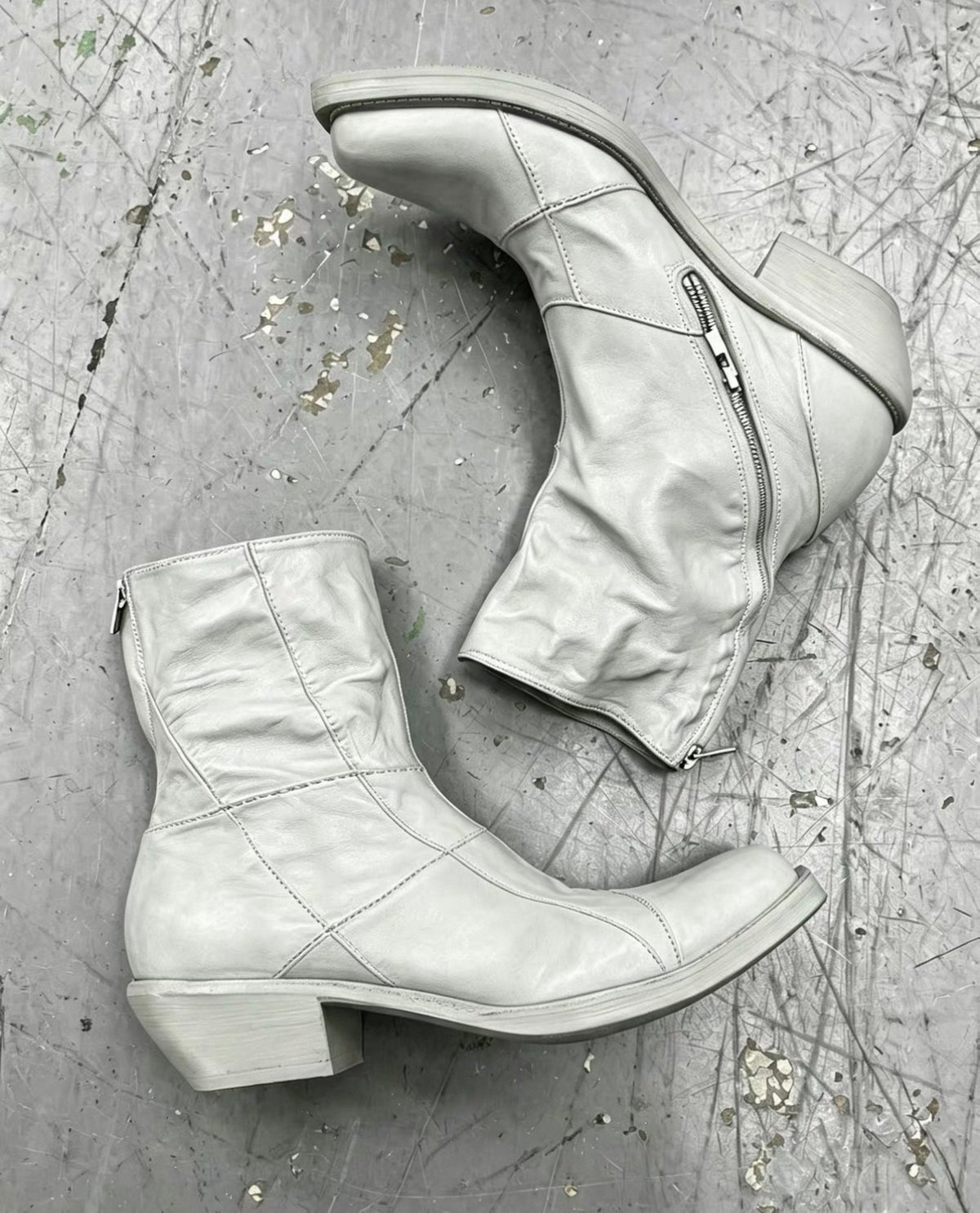 Leather Engineer Boots
