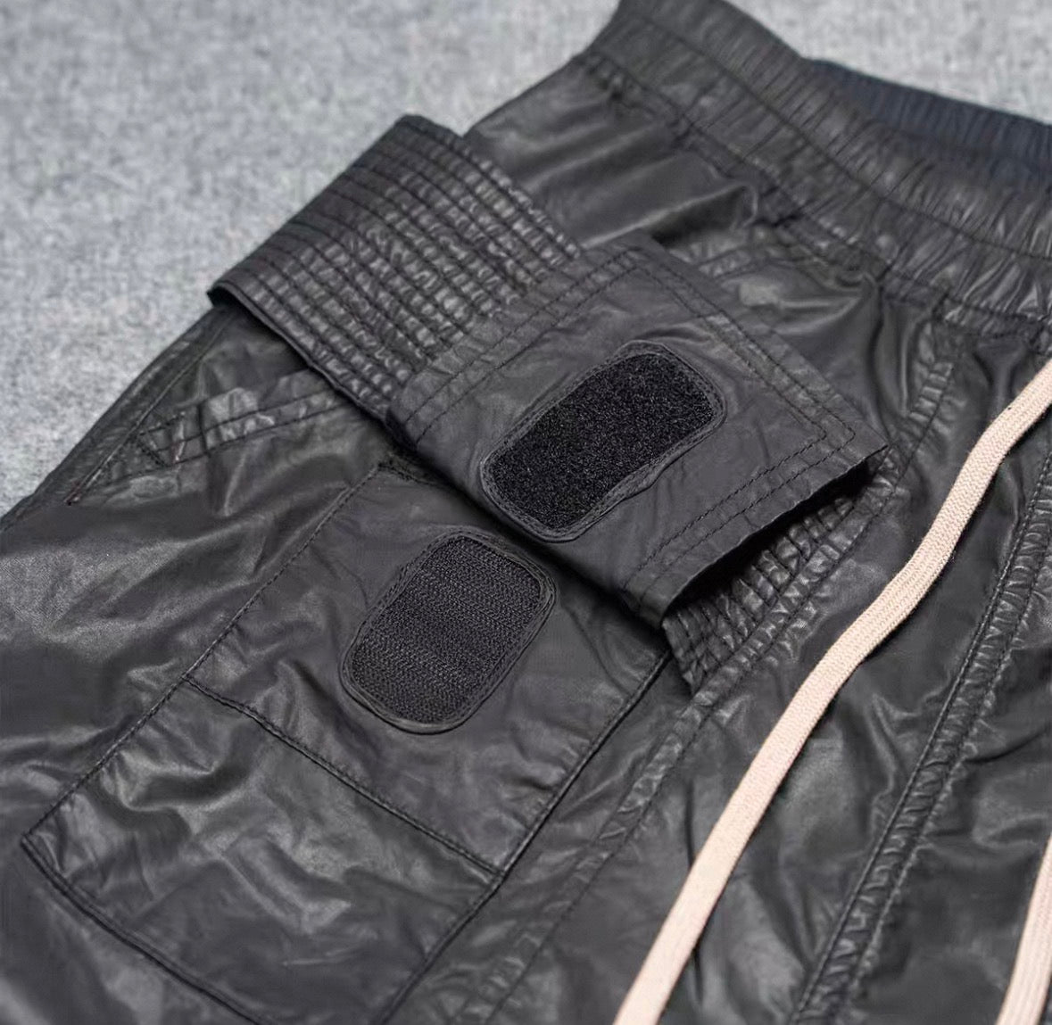 SELFISH SELECT PU leather half pants