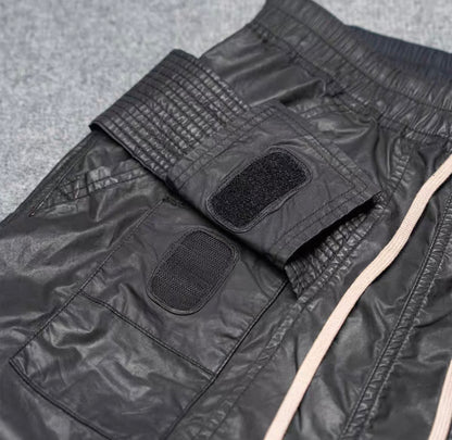 SELFISH SELECT PU leather half pants