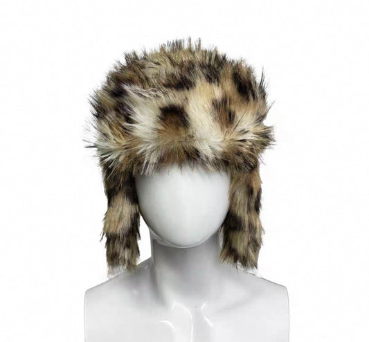 99CLUB Leopard flight cap