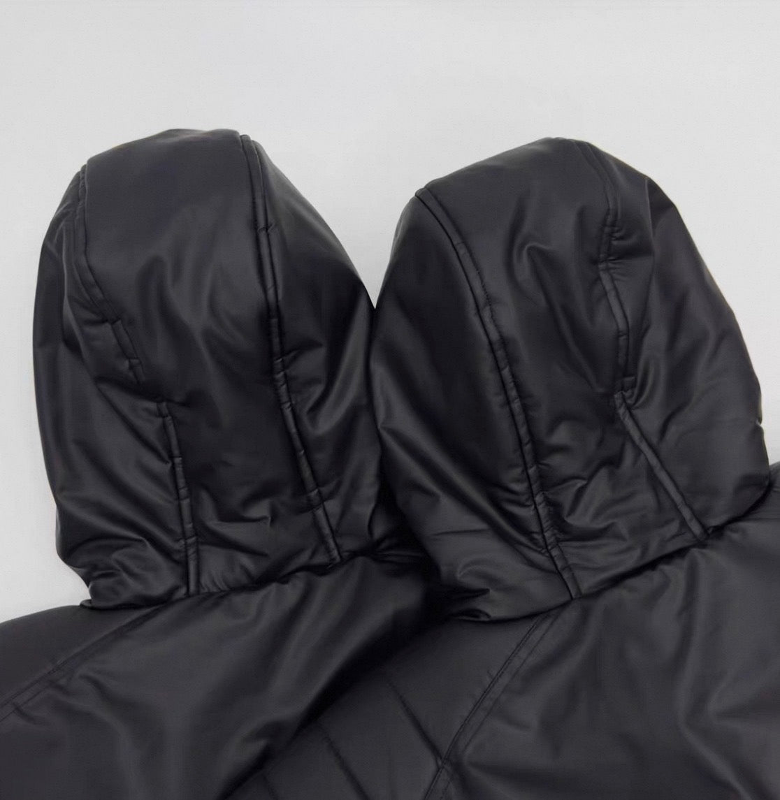 ASTT STUDIO PU Leather Bomber Jacket