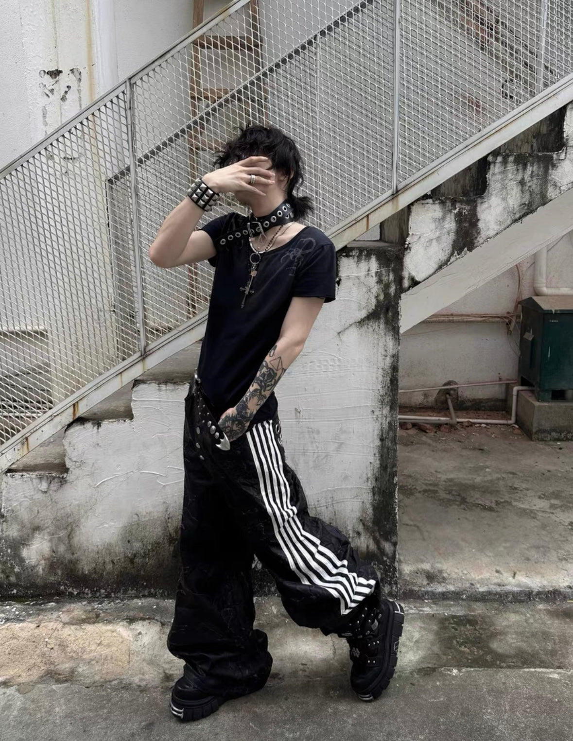 99CLUB Line Pants