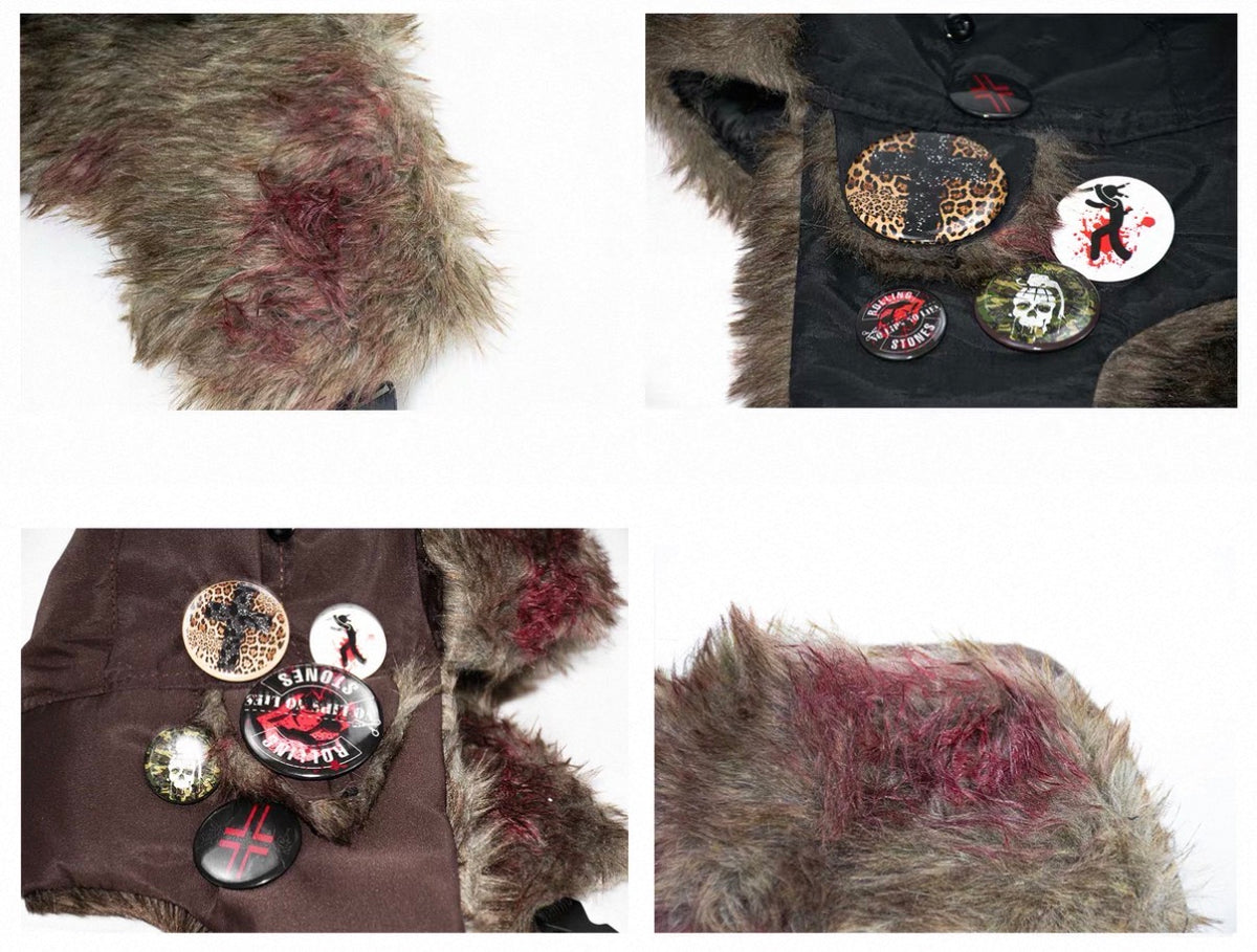 Badge Design Fur Trapper Hat
