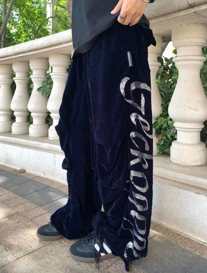 GECKOGOGO Line Stone Pants
