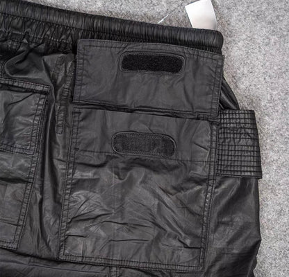 SELFISH SELECT PU leather half pants