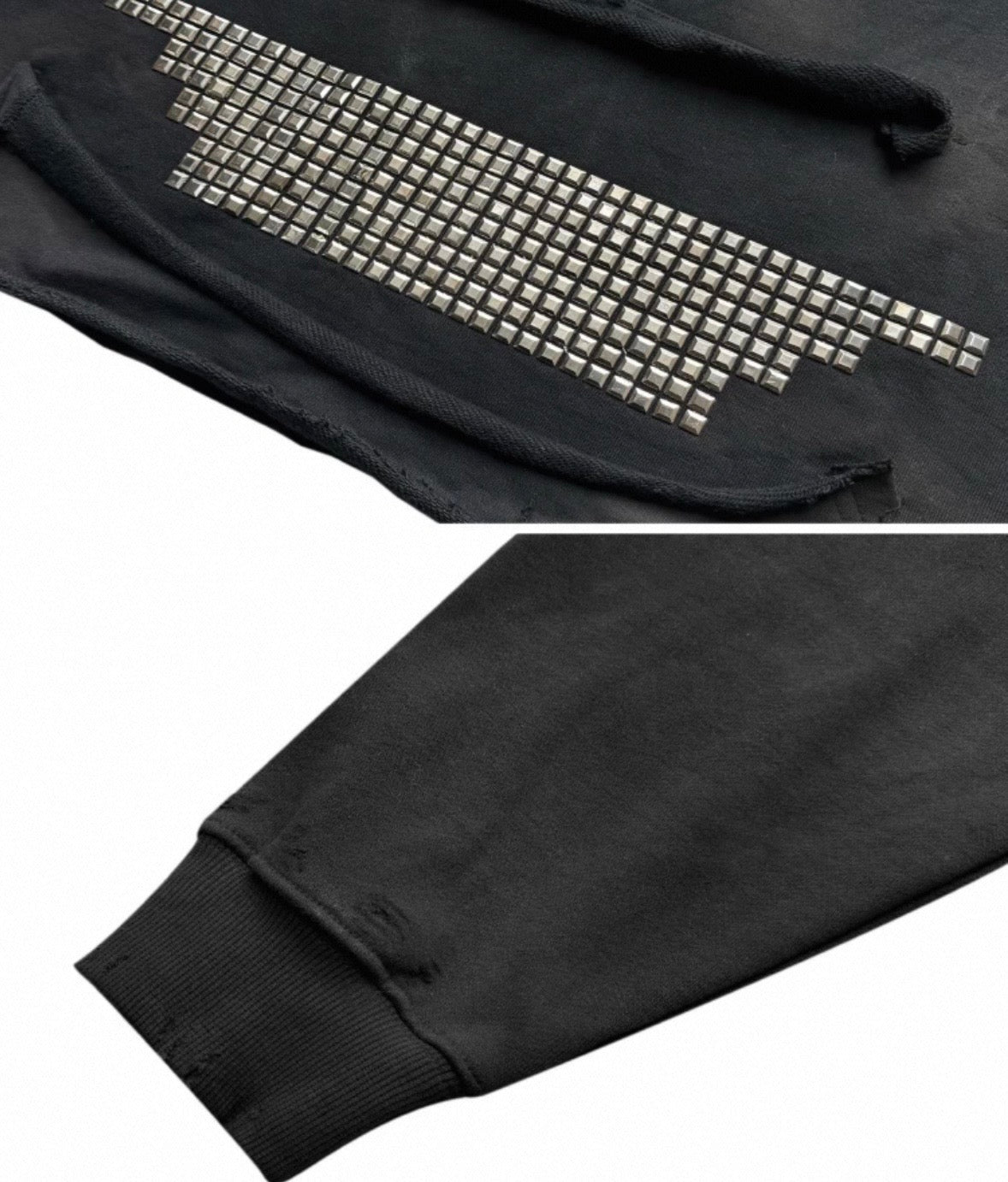 GOJOYJINNI Studs Crush Hoodie