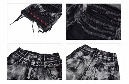 STARTEXCEEDEND Destroy Half Pants