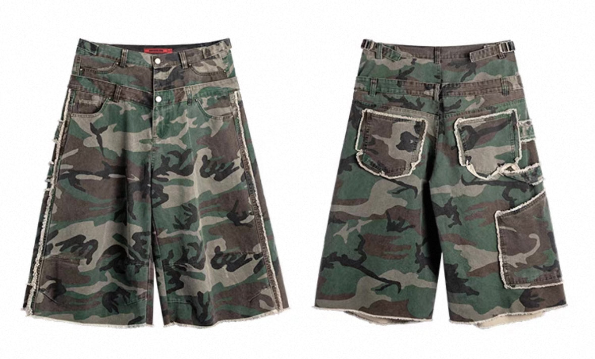 DBW Double Waist Half Pants