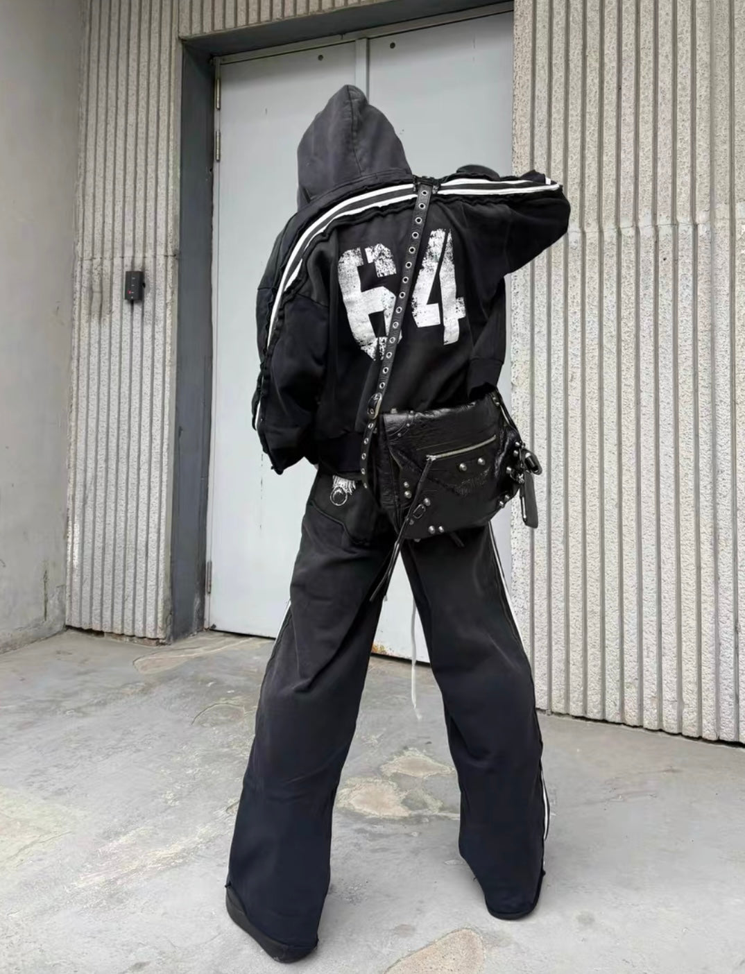 LOSECONTROLEDGE Hoodie&Pants Set Up