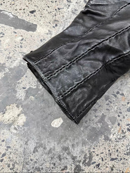 Vintage Leather Engineer Boots