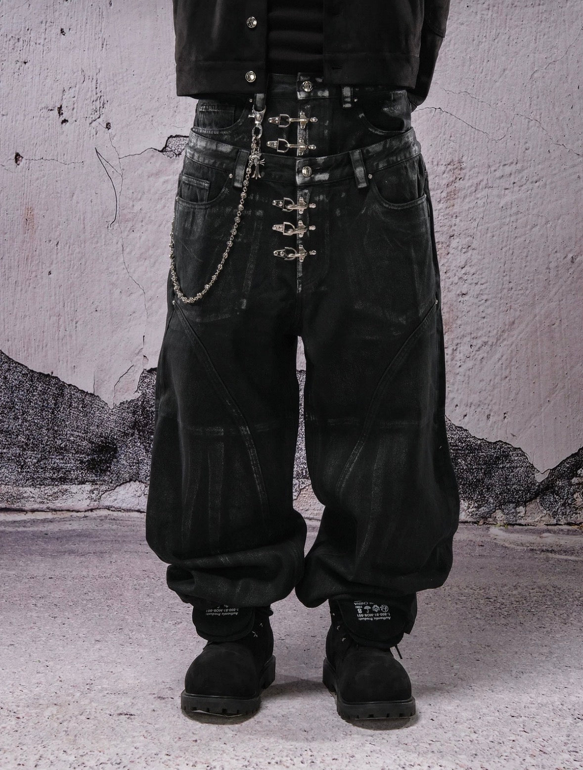 THEWET Double Waist Pants