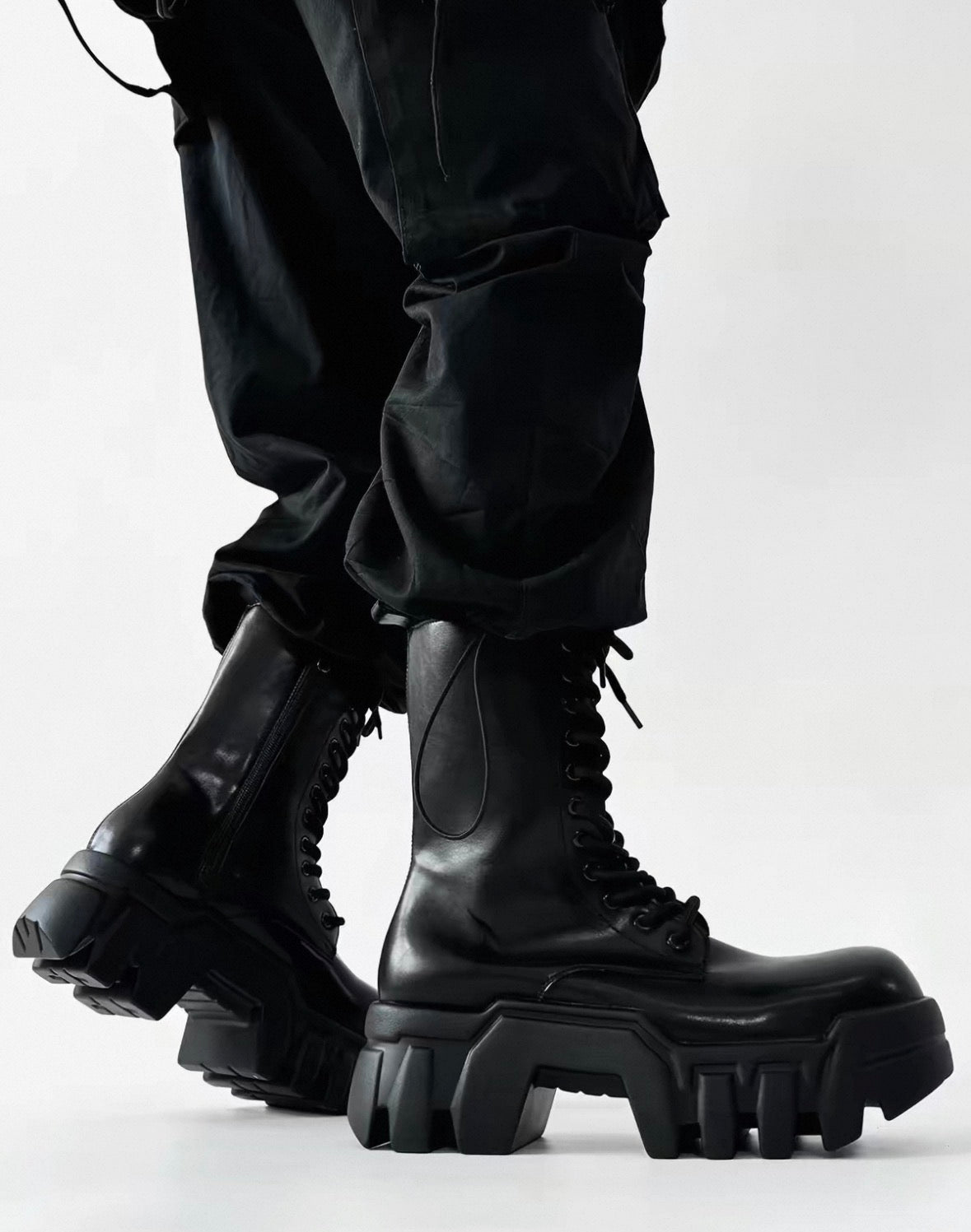 Platform Combat Boots