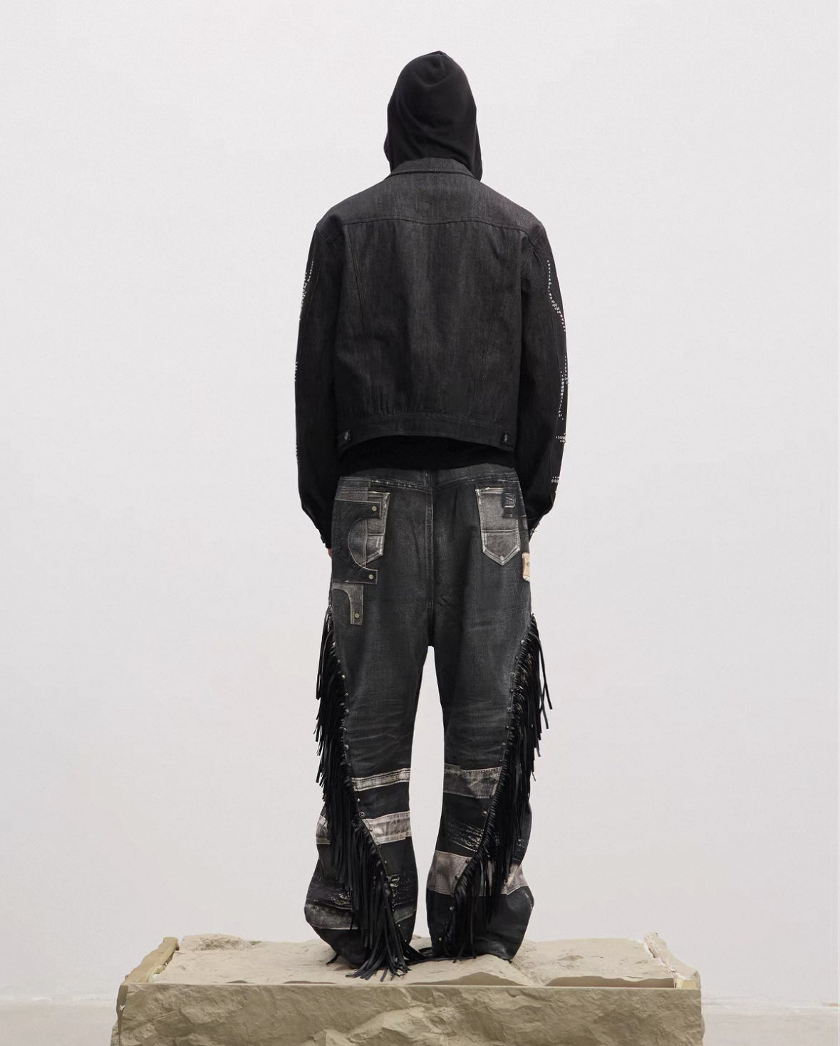 DND4DES Fringe Baggy Pants