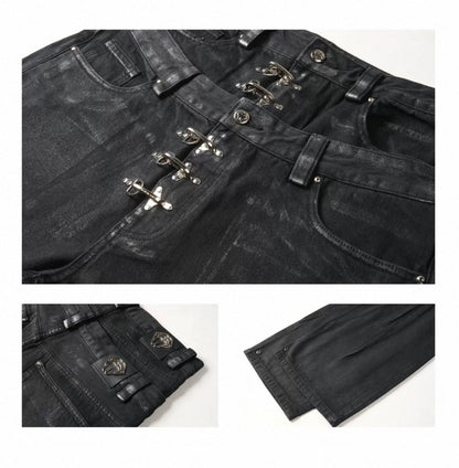 THEWET Double Waist Pants