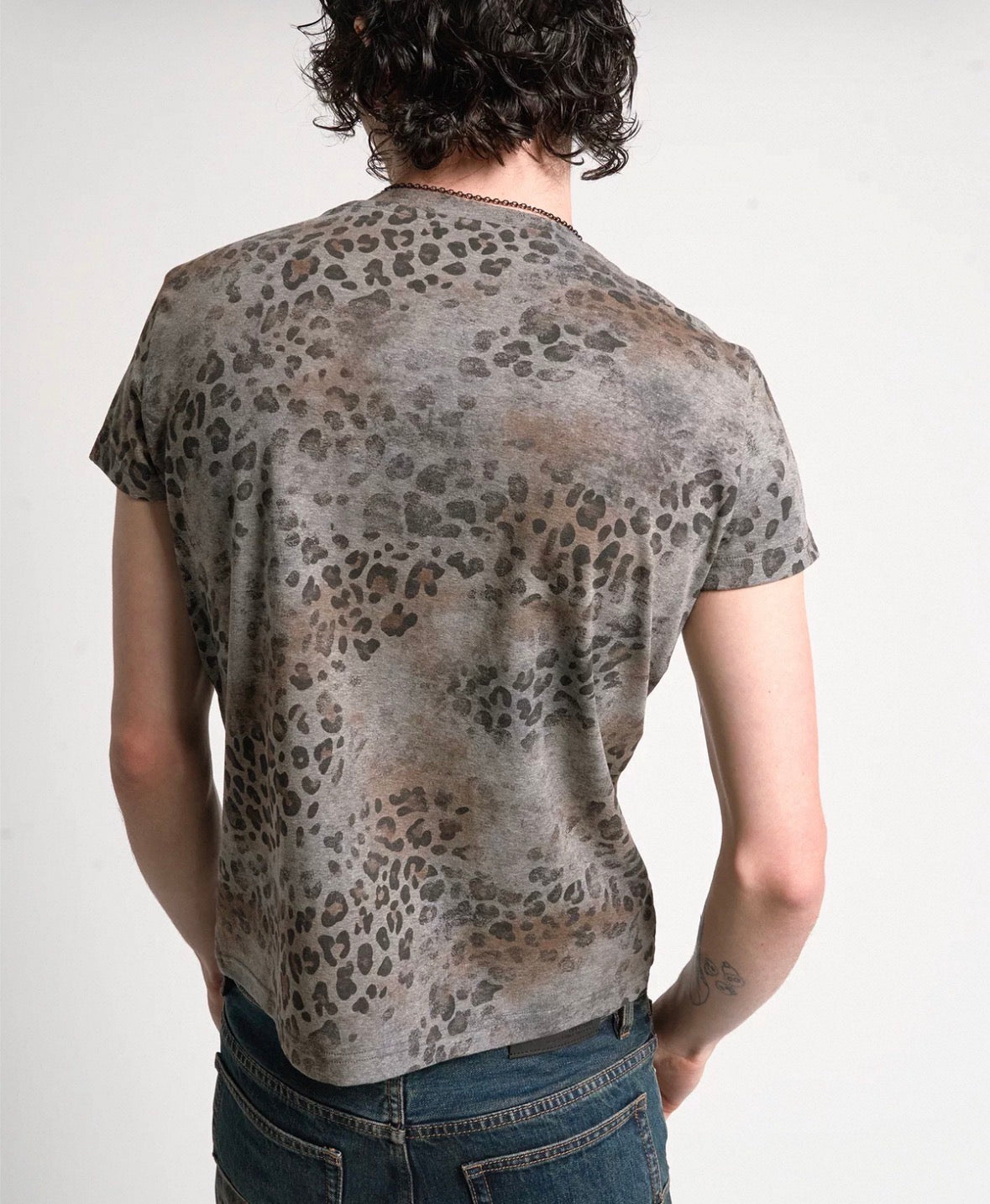 Leopard Slim Fit T-Shirt