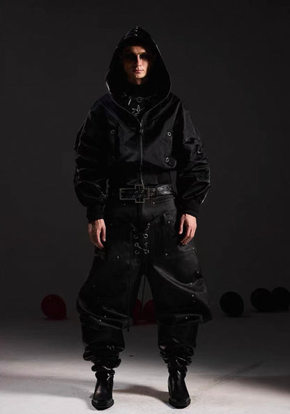 DARKRTPTS Short Length Hoodie Jacket