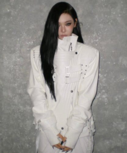 Silver Moon Rider Leather Jacket