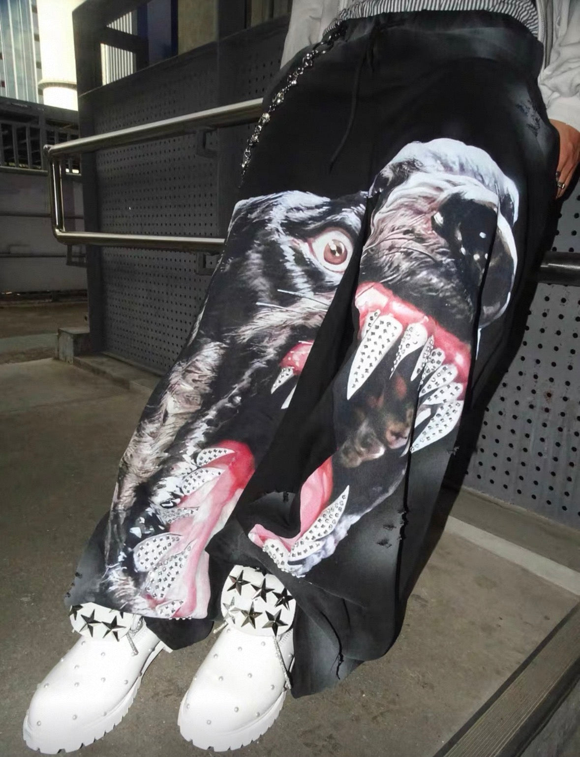 99CLUB Wash Sweat Pants