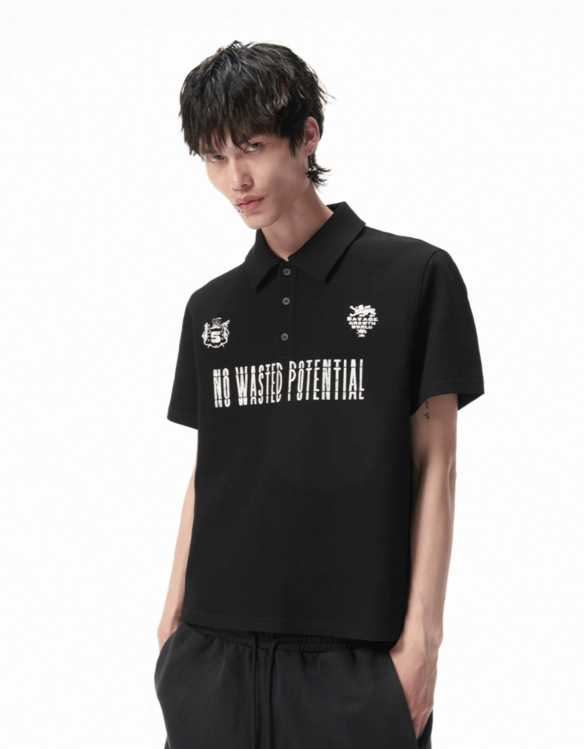 Savage Growth World Polo shirt