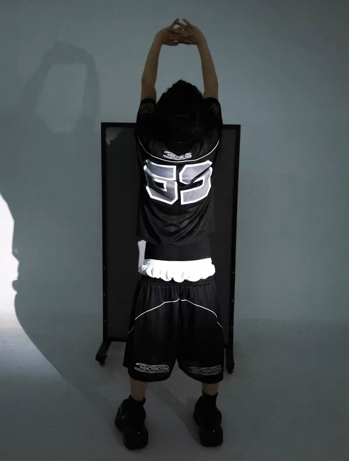 PCCVISION Black half pants