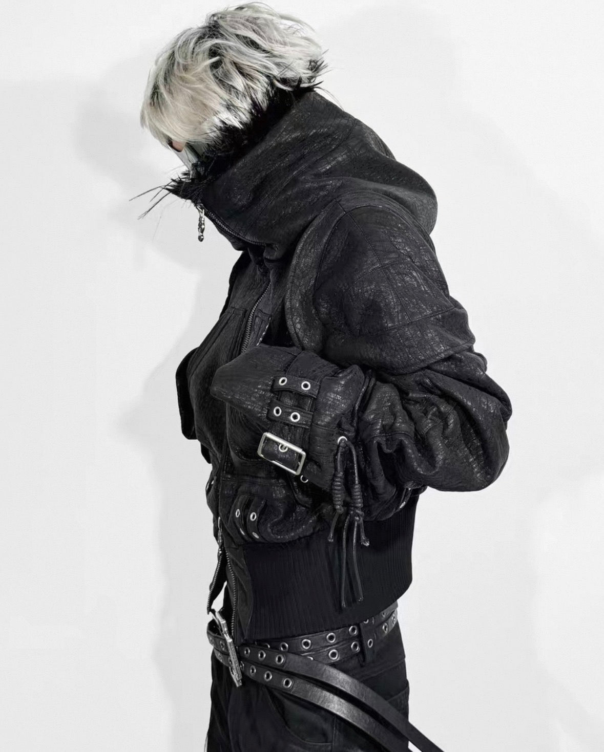 ATANOTHINGNESS Far Leather Jacket