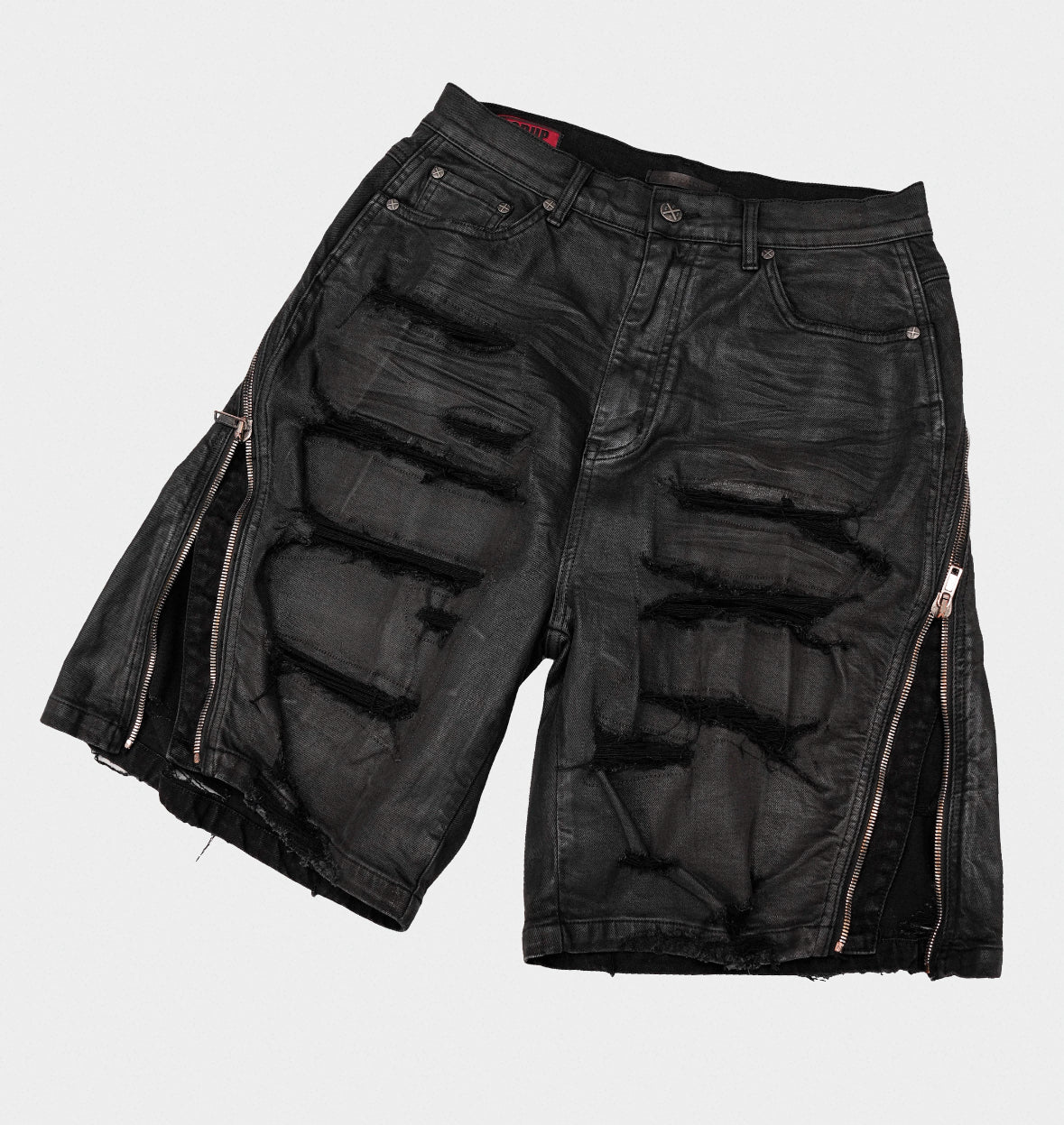 EODUP Zip Half Pants
