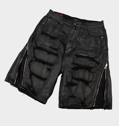 EODUP Zip Half Pants